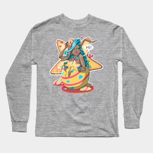 Hi, Easter bunny Long Sleeve T-Shirt